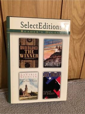 Reader's Digest Assorted Book Set - White/Green